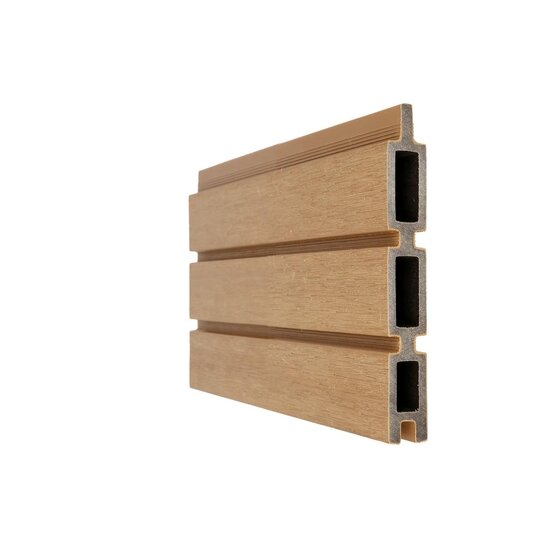 Composiet tuindeur 100x195 cm red cedar met aluminium frame