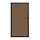 Composiet tuindeur teak triple 100x195 cm met UltraShield