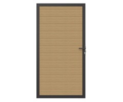 Composiet tuindeur Red Cedar 100x195 cm met UltraShield laag
