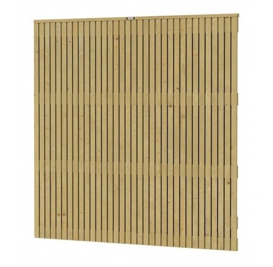 Tuinscherm horizontaal 180x180 cm vuren geïmpregneerd geschaafd Elan