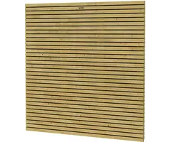 Tuinscherm horizontaal 180x180 cm vuren geïmpregneerd geschaafd Elan