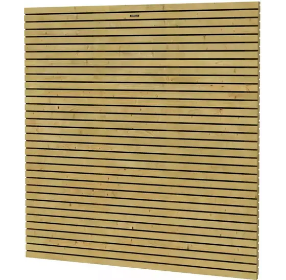 Tuinscherm horizontaal 180x180 cm vuren geïmpregneerd geschaafd Elan