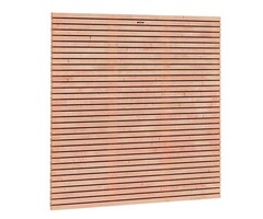 Douglashout tuinscherm horizontale latten 1,3x4,4 cm - Elan 180x180
