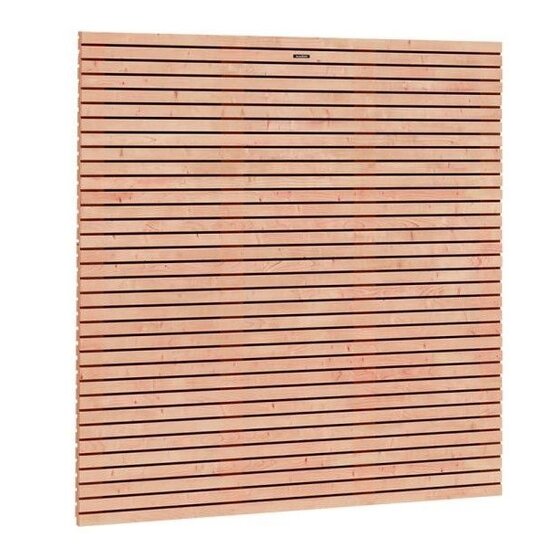 Douglashout tuinscherm horizontale latten 1,3x4,4 cm - Elan 180x180