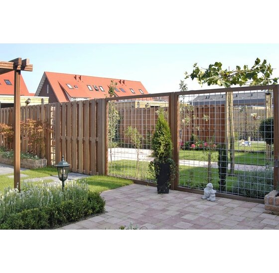 Hardhouten schutting geschaafd 20-planks FSC duurzaamheidsklasse 1
