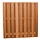 Hardhouten Schutting Geschaafd 20-Planks – 180x180 cm | Duurzaam & Stijlvol