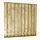 Grenen schutting 180x180 cm geschaafd 21-planks druk geïmpregneerd