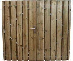 Schuttingdeur dubbele tuinpoort