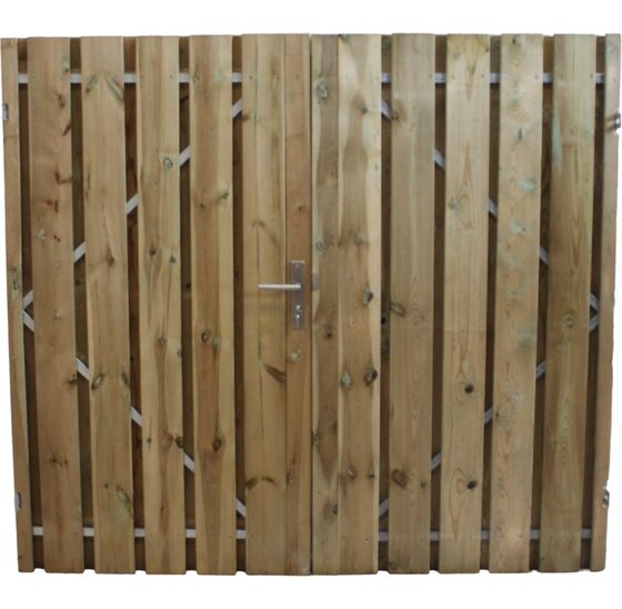 Schuttingdeur dubbele tuinpoort
