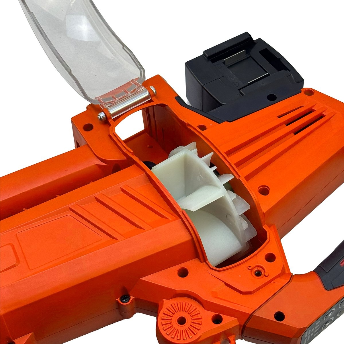 Accu bladblazer en zuiger in één