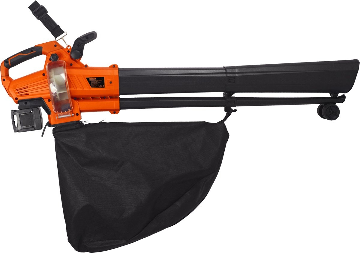 Accu bladblazer en zuiger in één