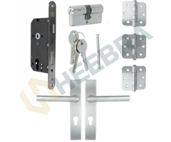 Complete Set voor Poortdeuren PC72 RVS