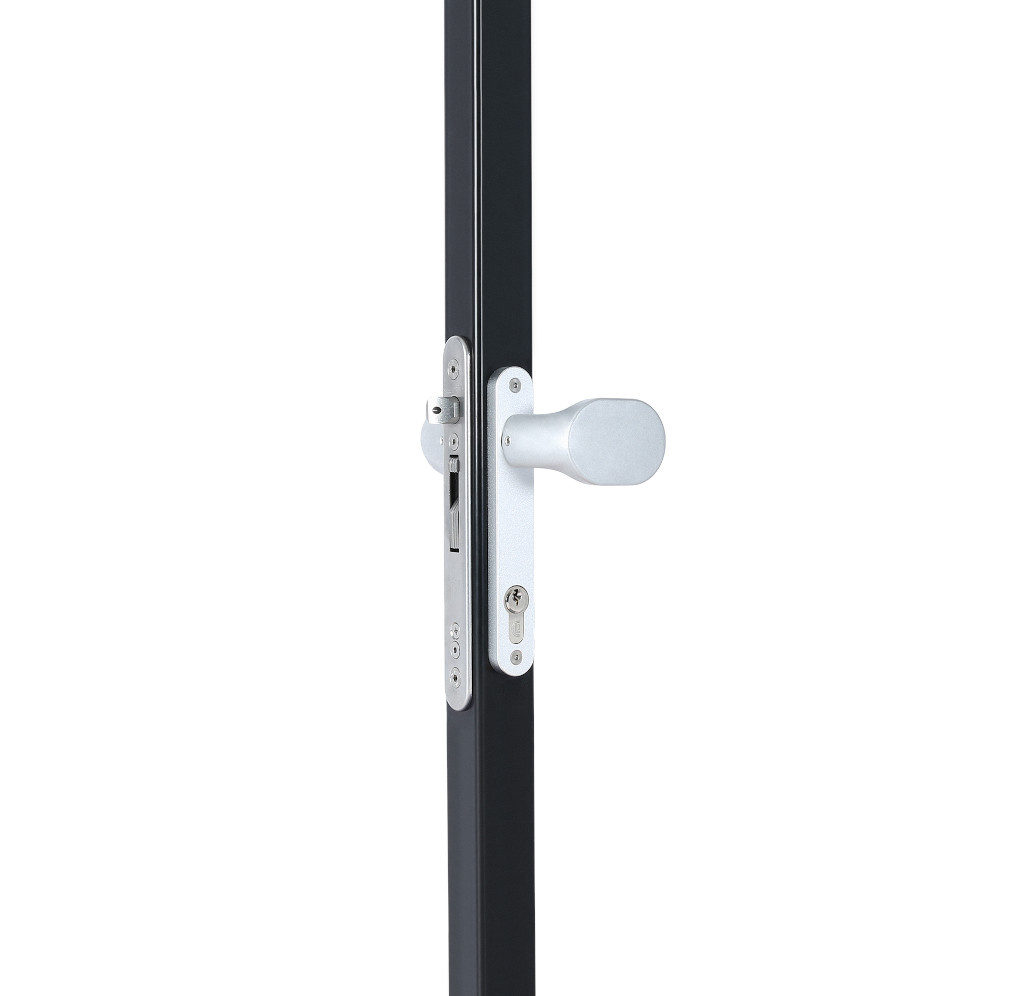 Krukpaar 3006PAD Zilver - Aluminium Deurkrukken