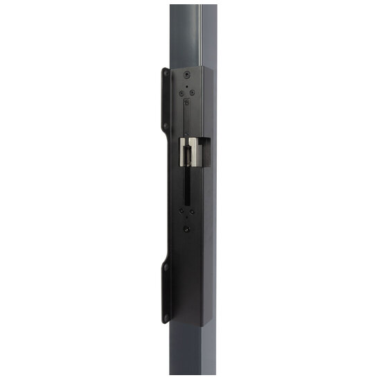 Elektrische inbouw slotvanger INTRALEC-Z-50-E-9005 voor Fortylock, Fiftylock en Sixtylock insteeksloten – RAL9005