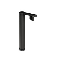 Gemotoriseerde poortsluiter zwart met compacte arm