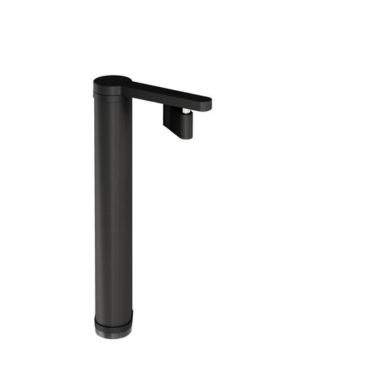 Gemotoriseerde poortsluiter met compacte arm voor voetgangersdraaipoorten met 180°-scharnieren – zwart