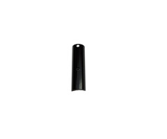Verbindingsplaatje daktrim 80x22,7mm zwart voor trim 1053981/1053978