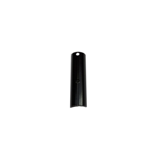 Verbindingsplaatje daktrim 80x22,7mm zwart voor trim 1053981/1053978