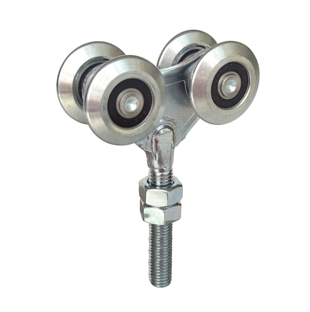 Viervoudig wielenblok met open lager M12 – robuust wielenblok met 280 kg draagvermogen