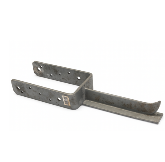 U-pergoladrager 91mm [5mm] – Stalen Paaldrager voor Stevige Pergola- en Houtconstructies