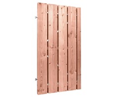 Douglas plankendeur 190x120 cm bezaagd met verstelbaar stalen frame
