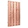Douglas plankendeur 190x120 cm bezaagd met verstelbaar stalen frame