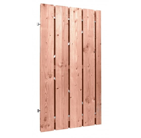 Douglas plankendeur 190x120 cm bezaagd met verstelbaar stalen frame