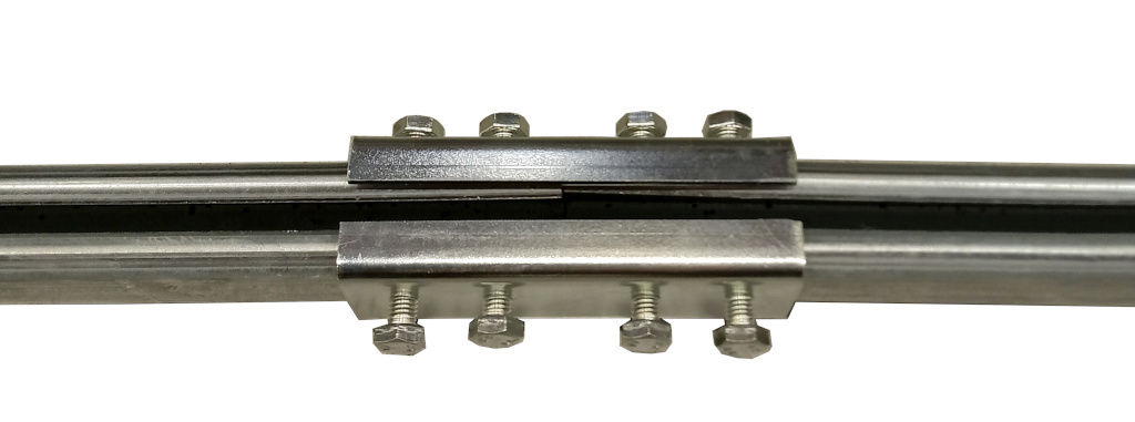 C-profielgeleider 3000x53x42 mm - 2,5 mm dik