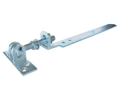 Verstelbaar poortbeslag met bocht 10 mm