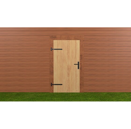 Verstelbaar poortbeslag met bocht – verstelbaar in breedte en diepte voor stevige poortmontage