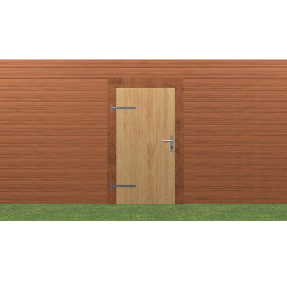 Verstelbaar poortbeslag met bocht – verstelbaar in breedte en diepte voor stabiele poortbevestiging