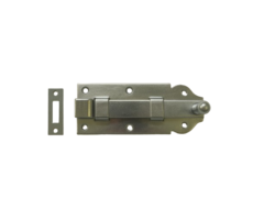 Rolschuif met bocht 120x55 mm [2 mm] met plaat 160x65x2 mm