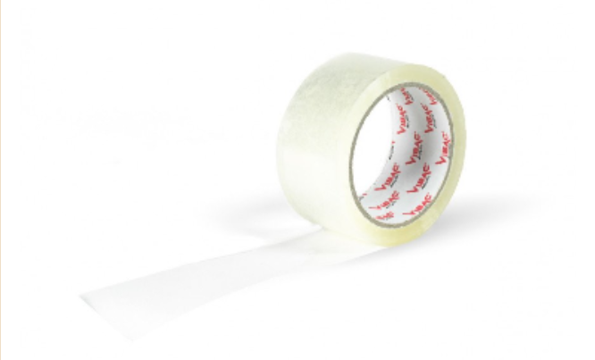 Verpakkingstape Transparant 66m x 50mm - 28 Micron