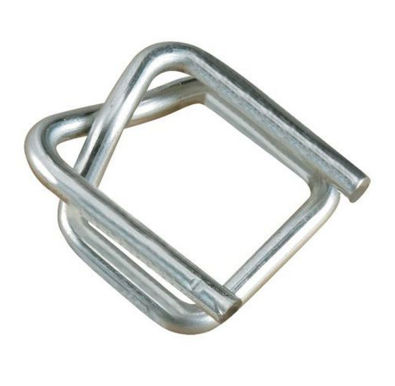 Metalen gesp voor textielband 16mm verzinkt staal