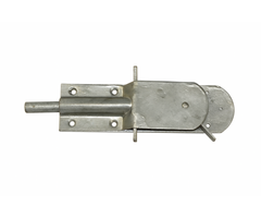 Schuifgrendel 225x65 mm staal 2 mm voor hokken en poorten