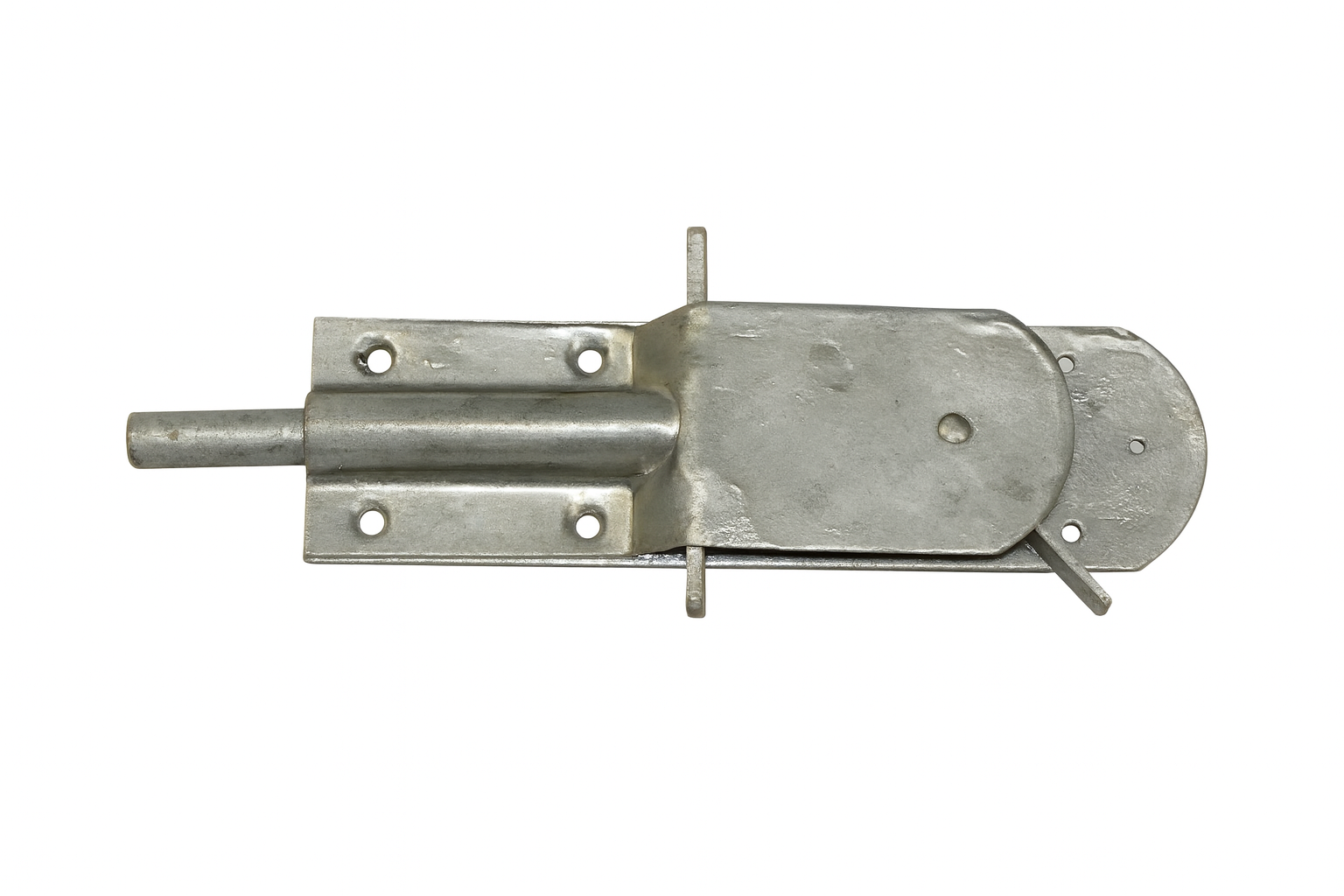 Schuifgrendel 225x65 mm staal 2 mm voor hokken en poorten