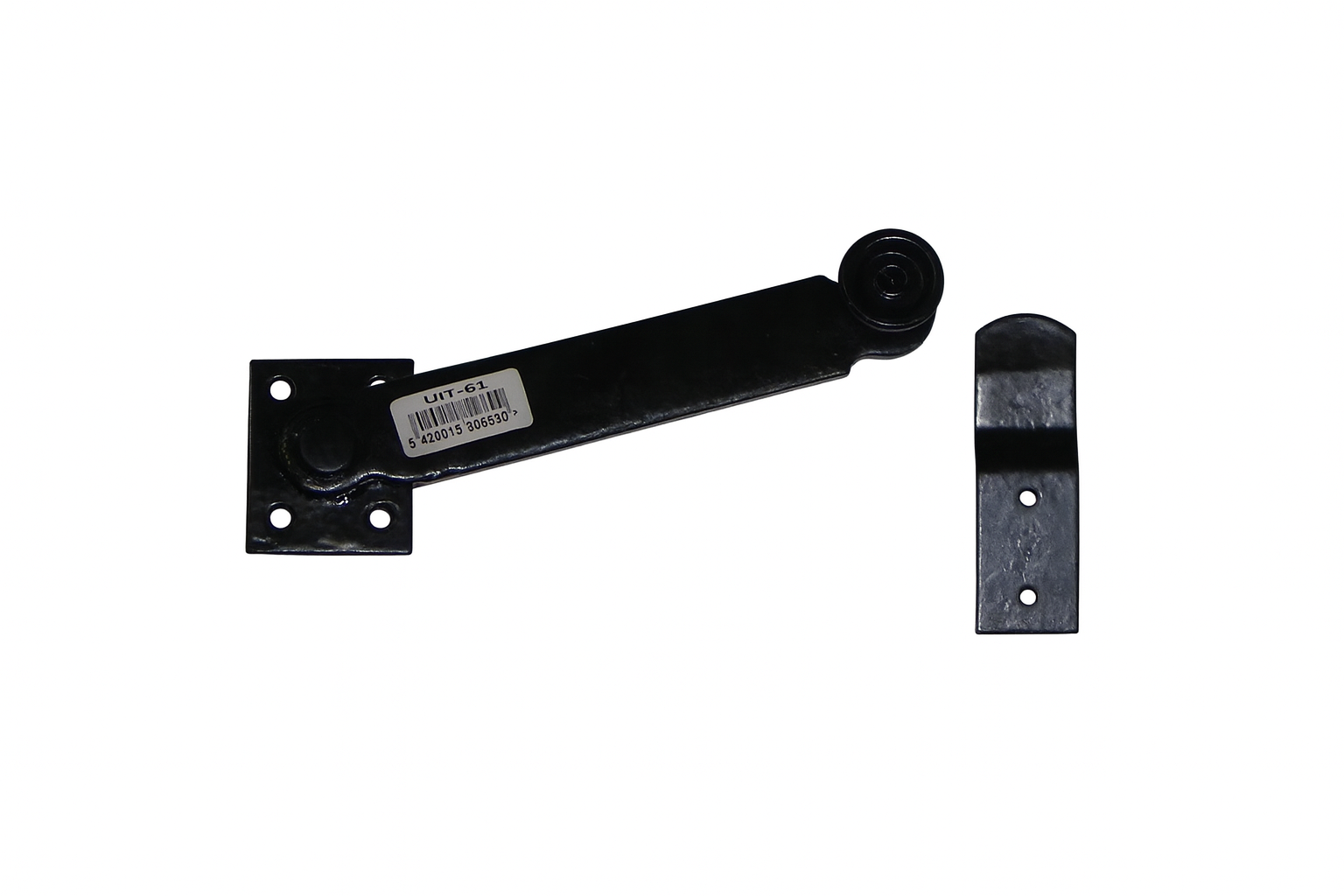 Luikoverslag staal 165x25 mm, 4 mm dik voor luiken en deuren