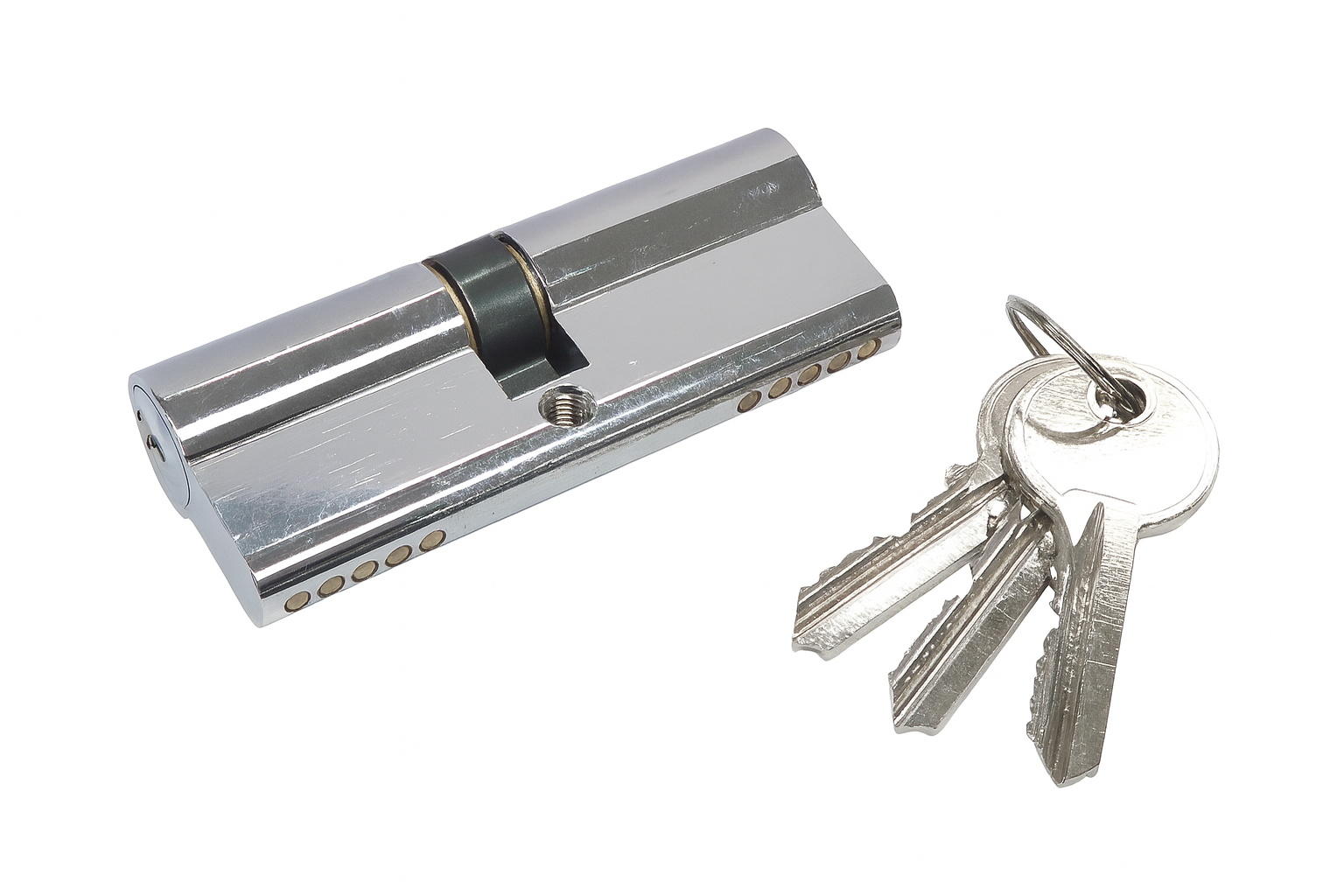 Deurcilinder 40/40 mm symmetrisch voor europrofielsloten