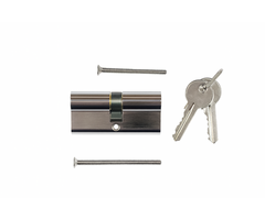 Dubbele cilinder 40/45 mm met sleutels en montageschroeven