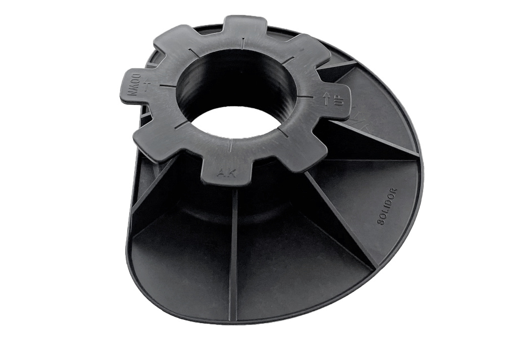 Verstelbare terrasdrager 50-80 mm wand