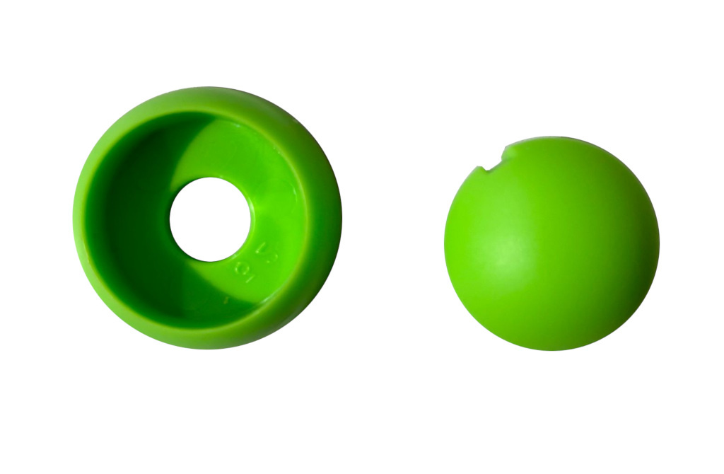 Afwerkdop Ø35mm - Groen