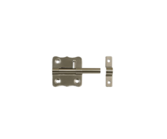 Schuifgrendel met plaat 50x50x0,8 mm