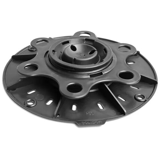 Verstelbare terrasdrager 30–48 mm voor tegels en hout met 300 cm² steunoppervlak en 800 kg draagvermogen