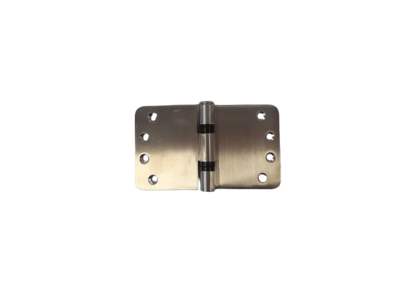 Scharnier RVS 89x152 mm (3 mm) met ronde hoeken