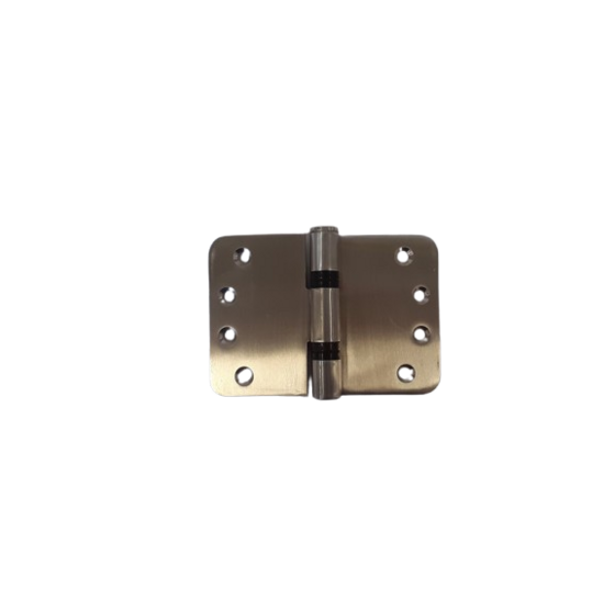 RVS scharnier 89x127 mm, 3 mm dik, met ronde hoeken en losse pen, links en rechts toepasbaar