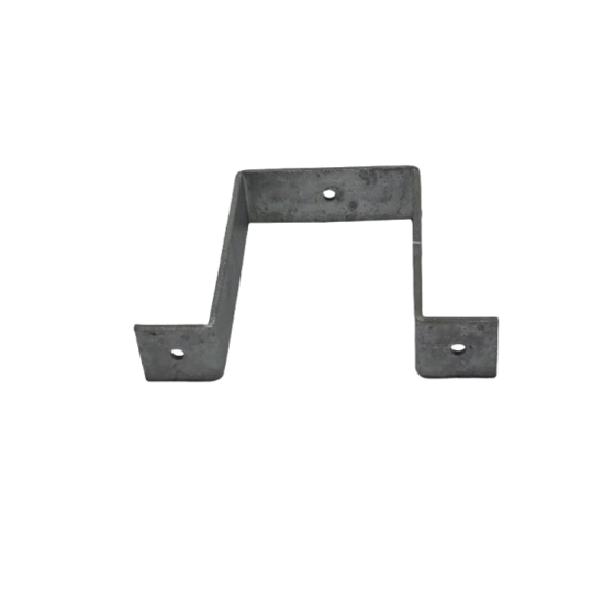 Terrasschermbeugel 139x103x40 mm zonder lip – Verstevigde stalen montagebeugel voor terrasschermen, 4 mm dik