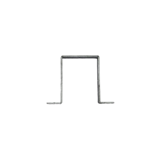 Terrasschermbeugel zonder lip 139x103x40 mm - 4 mm staal