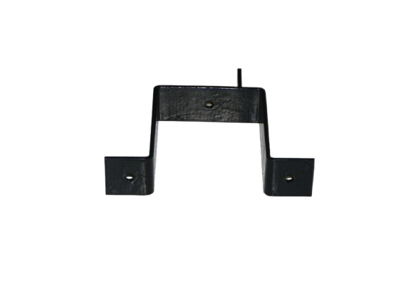 Terrasschermbeugel Zwart 139x103x40 mm - 4 mm Dik