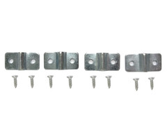 Traliebeslag 20x36 mm (per 4) - 2 mm dik