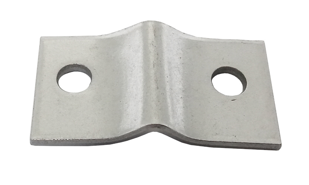 Traliebeslag 20x45 mm - 2 mm dik (per stuk)